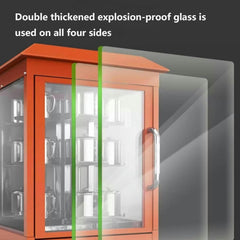 Olmecs 360 ° Rotating Sweet Potato Oven, 2800 Watt Commercial Pizza Oven