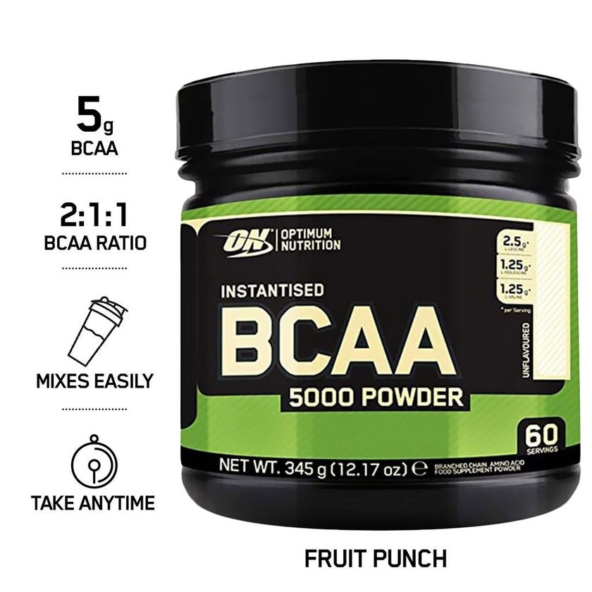 Instantized BCAA 5000 Powder Unflavored 60 Servings