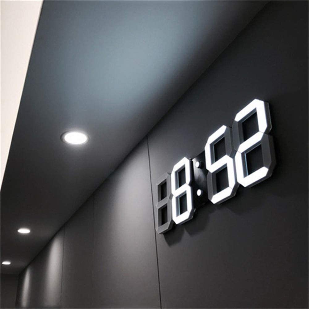 Luminex™ UltraSlim LED Digital Wall Clock – Smart Brightness, Dual Alarm, Auto Night Mode