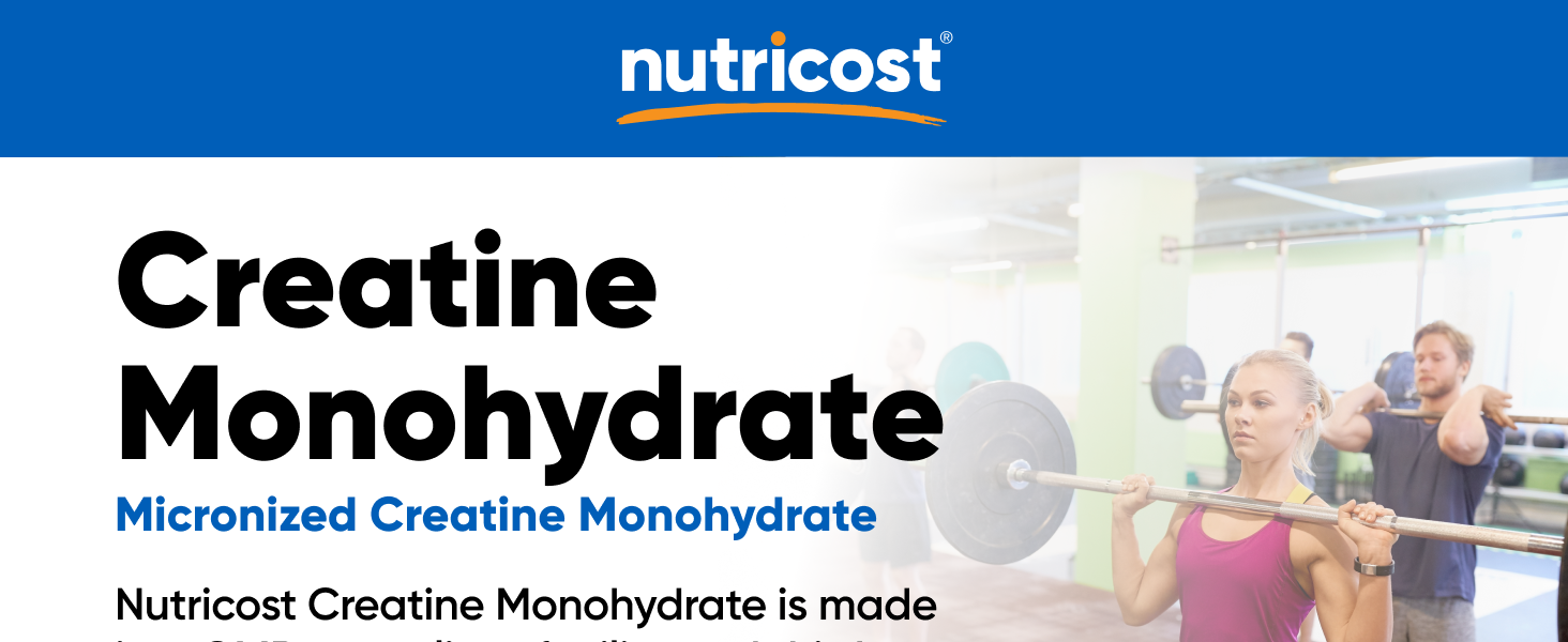 Nutricost Creatine Monohydrate Micronized Powder 500G