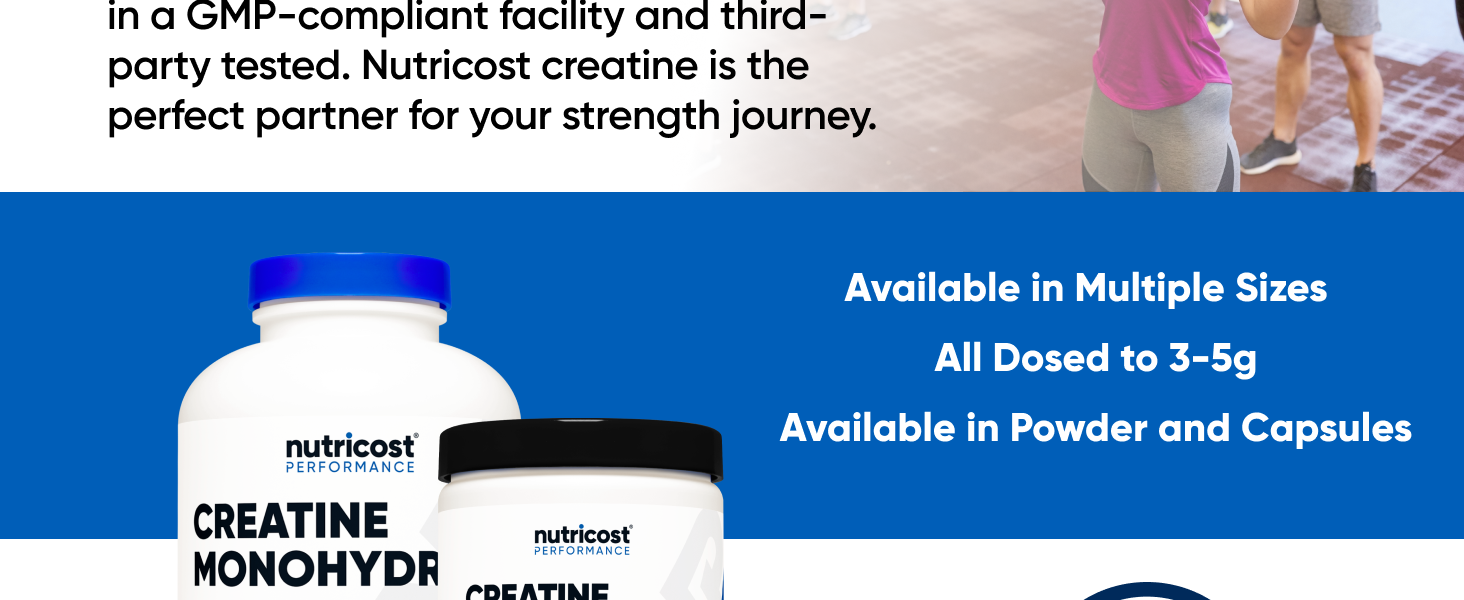 Nutricost Creatine Monohydrate Micronized Powder 500G