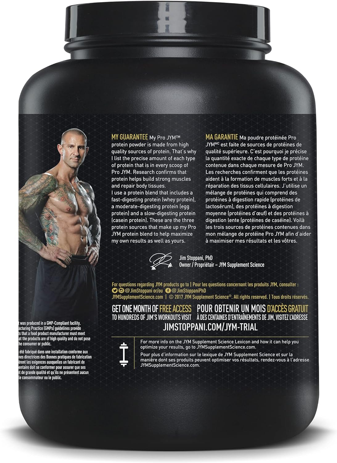 Pro JYM Tahitian Vanilla Protein