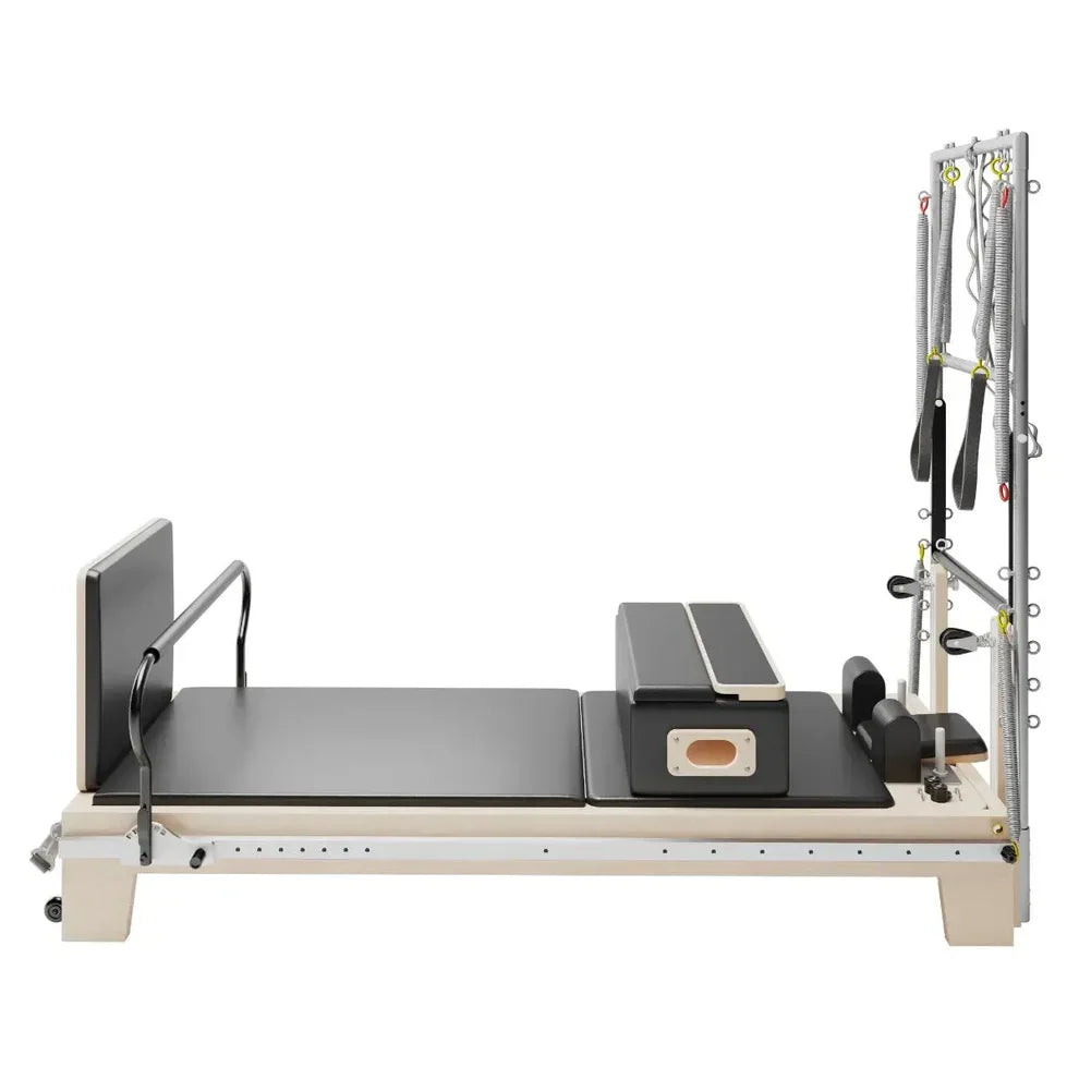 Nano Elite Half Trapeze - Adjustable Studio Pilates Reformer with Tower - RE09