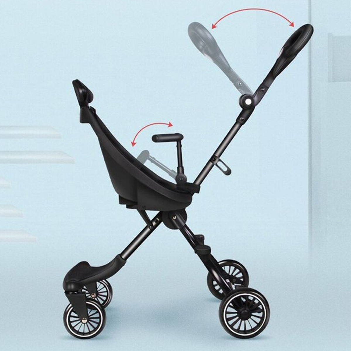 Little Angel - Baby Stroller Folding Portable Pram