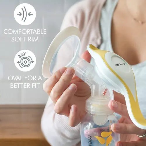 Medela Harmony Manual Breast Pump with PersonalFit Flex.