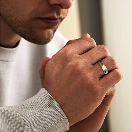 Gold Ornica Wedding Ring